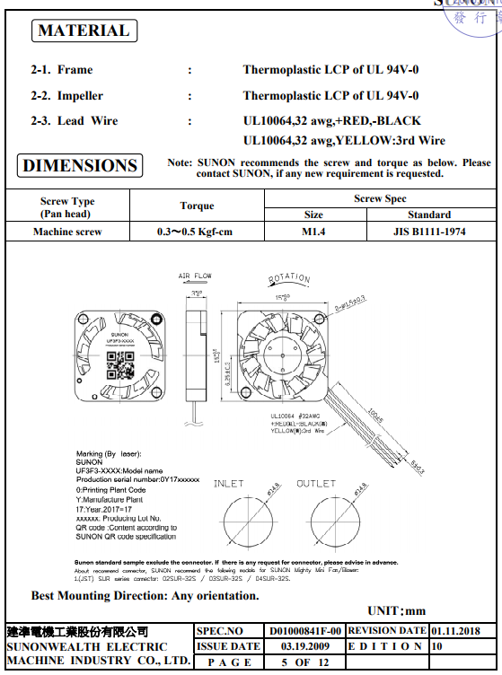 UF3F3-500尺寸圖 UF3F3-500尺寸圖